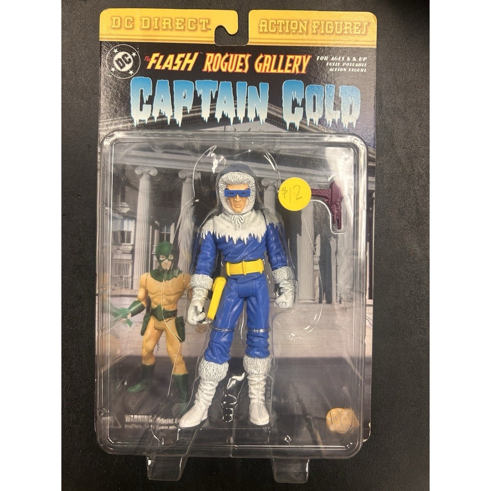 Vintage DC Direct Flash Rogues Gallery: Captain Cold Action Figure